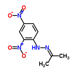 丙酮-2,4-二硝基苯腙结构式