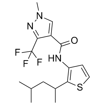 吡噻菌胺结构式