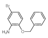 2-苄氧基-5-溴苯胺结构式