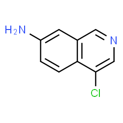 4-氯异喹啉-7-胺结构式