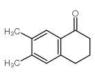6,7-二甲基-1-萘满酮结构式