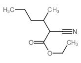 Ethyl(1-methylbutyl)cyanoacetate Structure