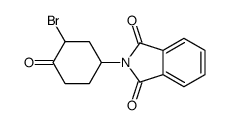 2-(3-bromo-4-oxocyclohexyl)isoindole-1,3-dione结构式