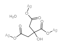 silver citrate hydrate Structure