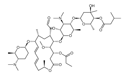 isovalerylspiramycin III Structure