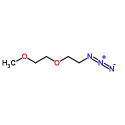 m-PEG2-azide structure