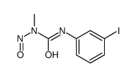 3-(3-iodophenyl)-1-methyl-1-nitrosourea结构式