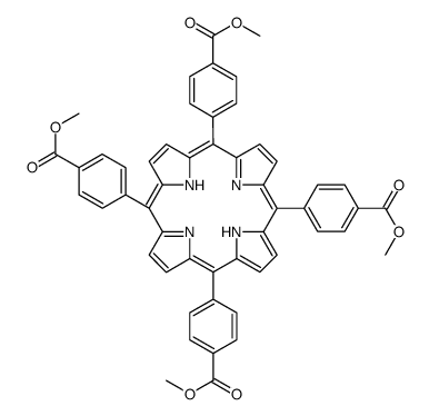 5,10,15,20-Tetra(4-carboxyphenyl)porphine tetramethyl ester Structure