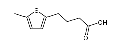 4-(5-methyl-[2]thienyl)-butyric acid结构式