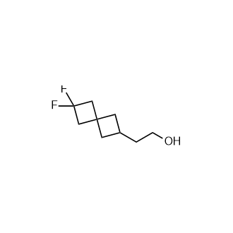 2-(6,6-二氟螺[3.3]庚烷-2-基)乙烷-1-醇结构式