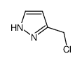 3-(氯甲基)-1H-吡唑结构式