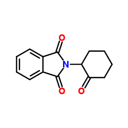 2-(2-氧代环己基)-1H-异吲哚-1,3(2H)-二酮结构式
