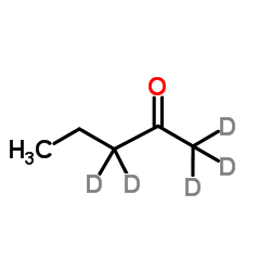 2-(1,1,1,3,3-2H5)Pentanone Structure