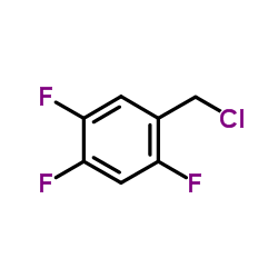 2,4,5-Trifluorobenzyl chloride Structure