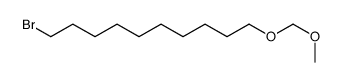 1-bromo-10-(methoxymethoxy)decane结构式