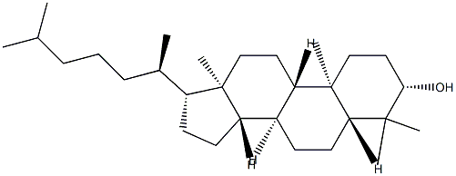 4,4-Dimethyl-5α-cholestan-3β-ol结构式