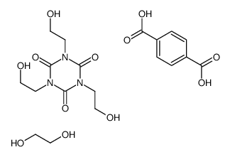 ethane-1,2-diol,terephthalic acid,1,3,5-tris(2-hydroxyethyl)-1,3,5-triazinane-2,4,6-trione Structure