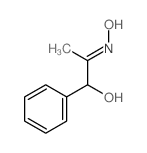2-Propanone,1-hydroxy-1-phenyl-, oxime结构式