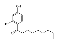 1-(2,4-dihydroxyphenyl)nonan-1-one结构式
