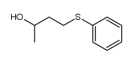 (+/-)-4-(phenylthio)-2-butanol Structure