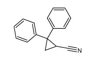 1-cyano-2,2-diphenylcyclopropane Structure