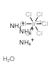 氯铱酸铵结构式