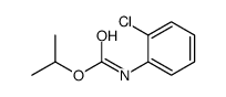 propan-2-yl N-(2-chlorophenyl)carbamate结构式