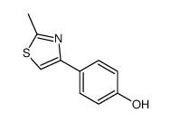 4 -(2甲基4噻唑基)苯酚结构式