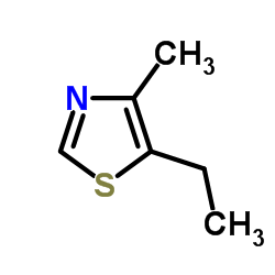 4-Methyl-5-ethylthiazole structure