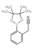 2-氰基甲基苯基硼酸频哪醇酯结构式