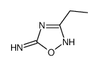 3-乙基-1,2,4-恶二唑-5-胺结构式
