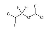 2-chloro-1-[chloro(fluoro)methoxy]-1,1,2-trifluoroethane Structure