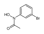 N-(3-bromophenyl)-N-hydroxyacetamide结构式