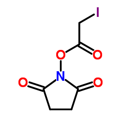 碘乙酸 N-羟基琥珀酰亚胺酯结构式