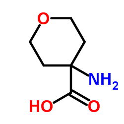 4-Aminotetrahydro-2H-pyran-4-carboxylic acid Structure