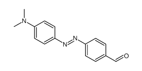 4-[[4-(dimethylamino)phenyl]diazenyl]benzaldehyde结构式