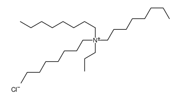 trioctyl(propyl)azanium,chloride Structure