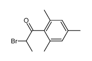 2-bromo-2',4',6'-trimethylpropiophenone Structure
