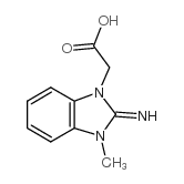 (2-亚氨基-3-甲基-2,3-二氢苯并咪唑-1-基)-乙酸结构式