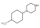 1-(4-甲基环己基)哌嗪结构式
