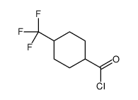 4-(trifluoromethyl)cyclohexane-1-carbonyl chloride Structure