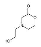 4-(2-hydroxy-ethyl)-morpholin-2-one Structure