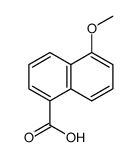 5-methoxynaphthalene-1-carboxylic acid Structure