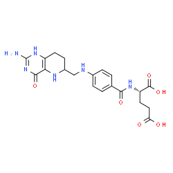 5,6,7,8-tetrahydro-8-deazafolic acid Structure