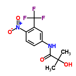 2-Hydroxyflutamide Structure