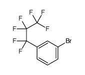 1-bromo-3-(1,1,2,2,3,3,3-heptafluoropropyl)benzene Structure