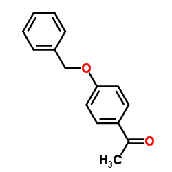 4-苄氧基苯乙酮结构式