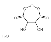 zinc tartrate Structure