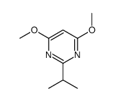 4,6-DIMETHOXY-2-(1-METHYLETHYL)PYRIMIDINE Structure