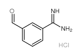 3-甲酰基盐酸苯甲脒结构式
